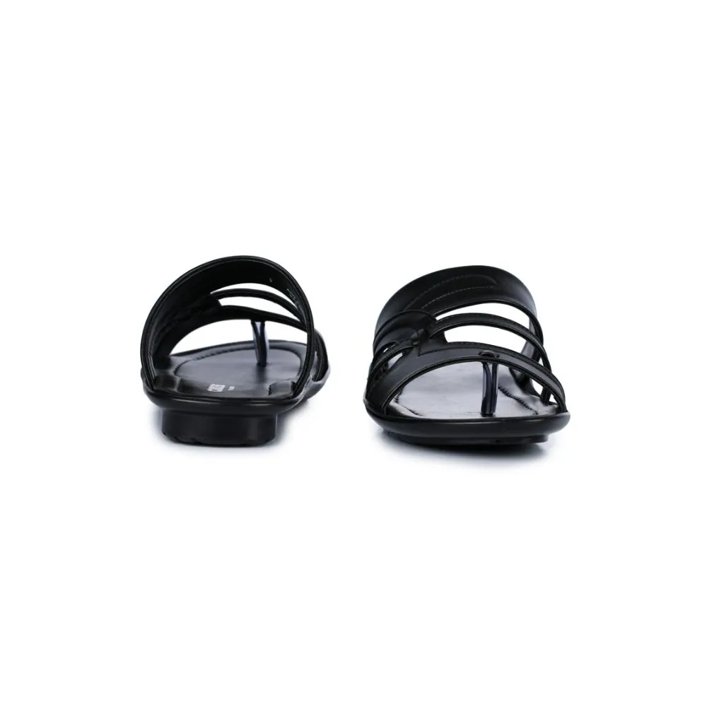 Liberty COOL99-1 Bequeme Schwarze Hausschuhe Für Herren
