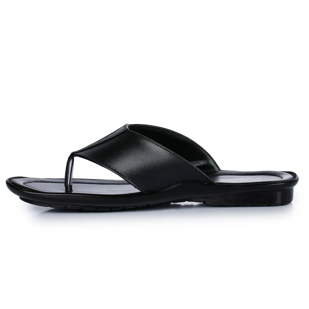 Liberty COOL99-120 Bequeme Schwarze Hausschuhe Für Herren