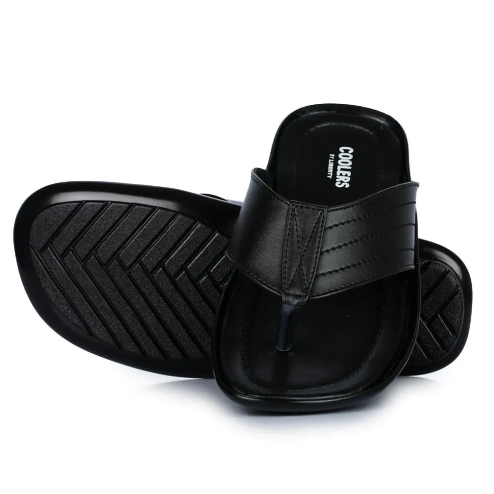 Liberty COOL99-120 Bequeme Schwarze Hausschuhe Für Herren