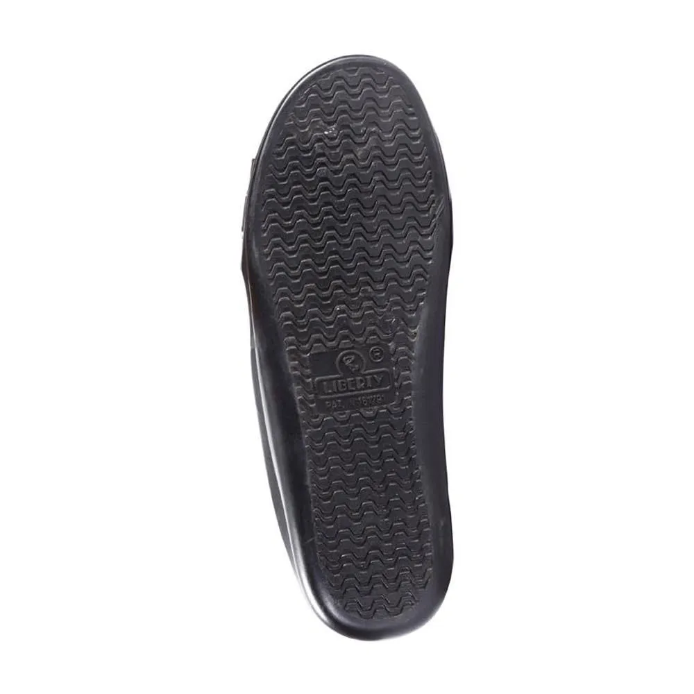 Coole lässige schwarze Hausschuhe für Männer DON By Liberty