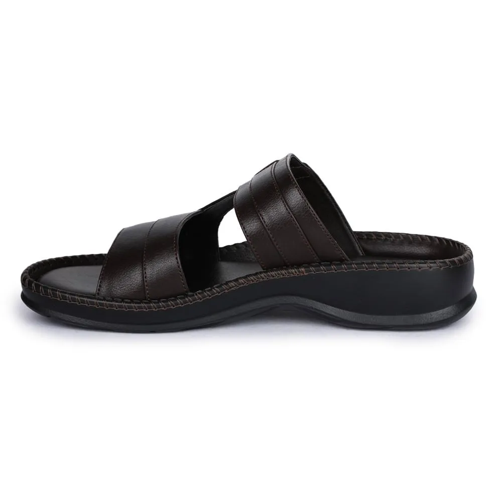 Liberty Coolers Bequeme Hausschuhe Für Herren K2-01 (Braun)