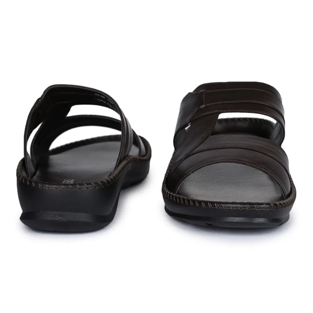 Liberty Coolers Bequeme Hausschuhe Für Herren K2-01 (Braun)