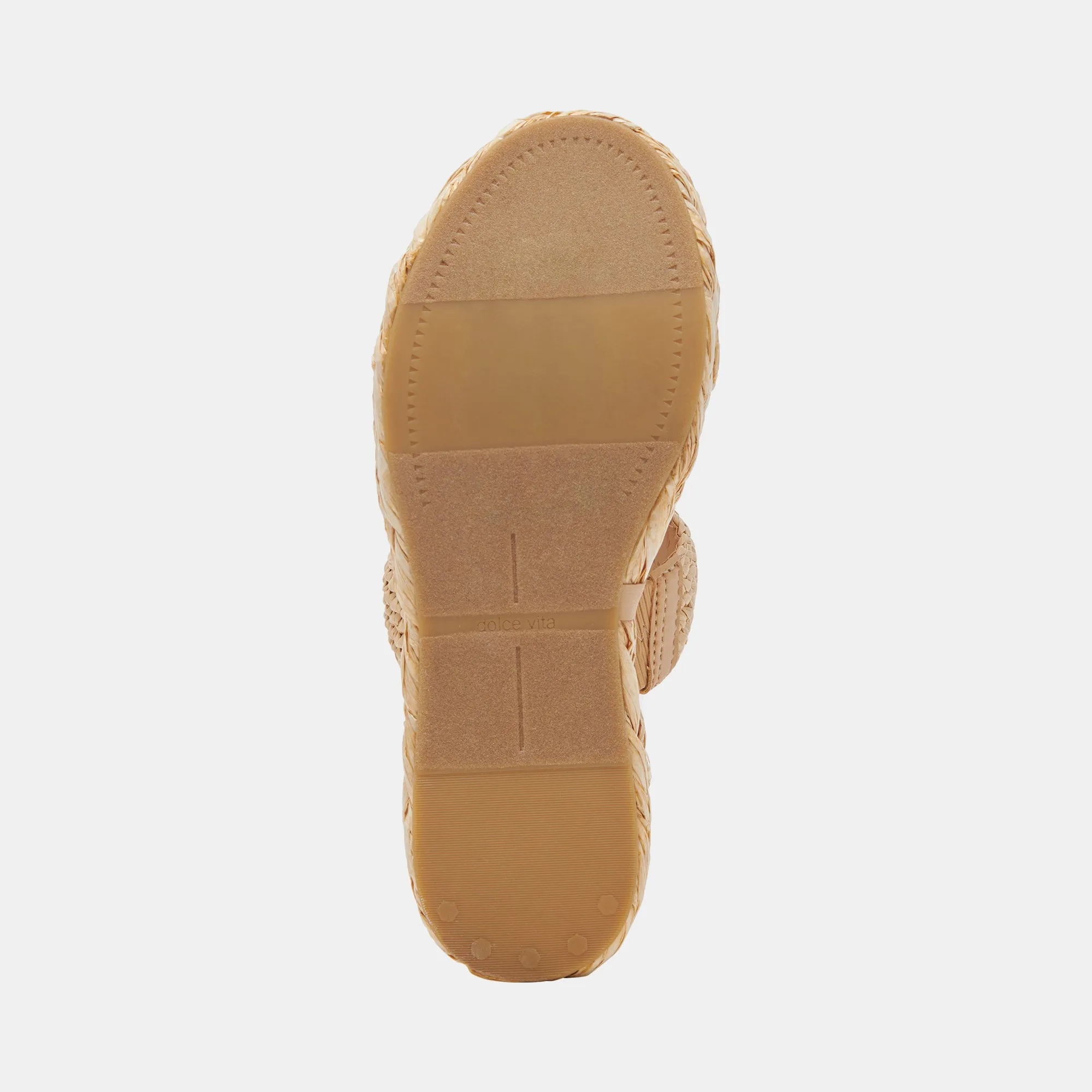 CORLA SANDALEN LT NATUR RAFFIA