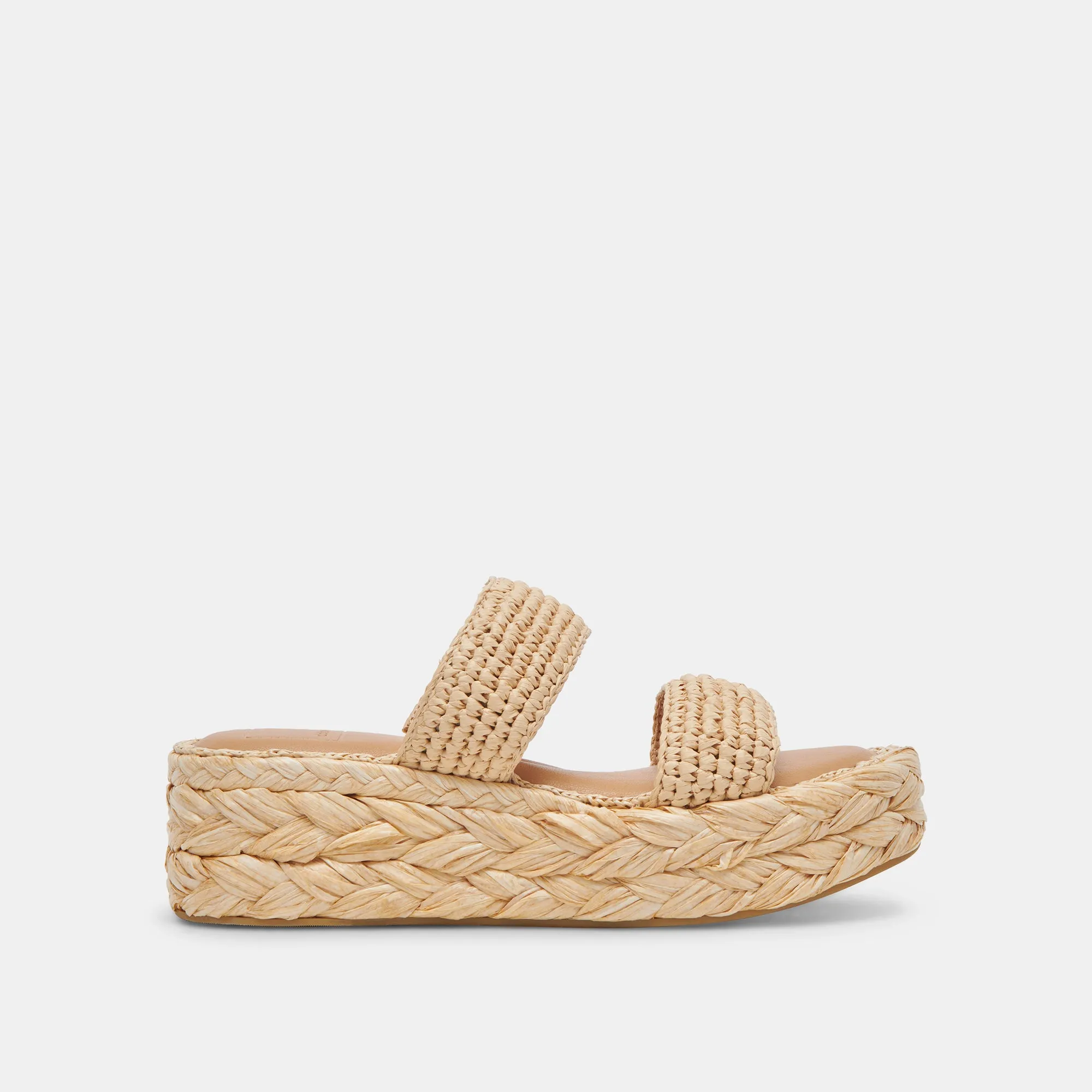 CORLA SANDALEN LT NATUR RAFFIA