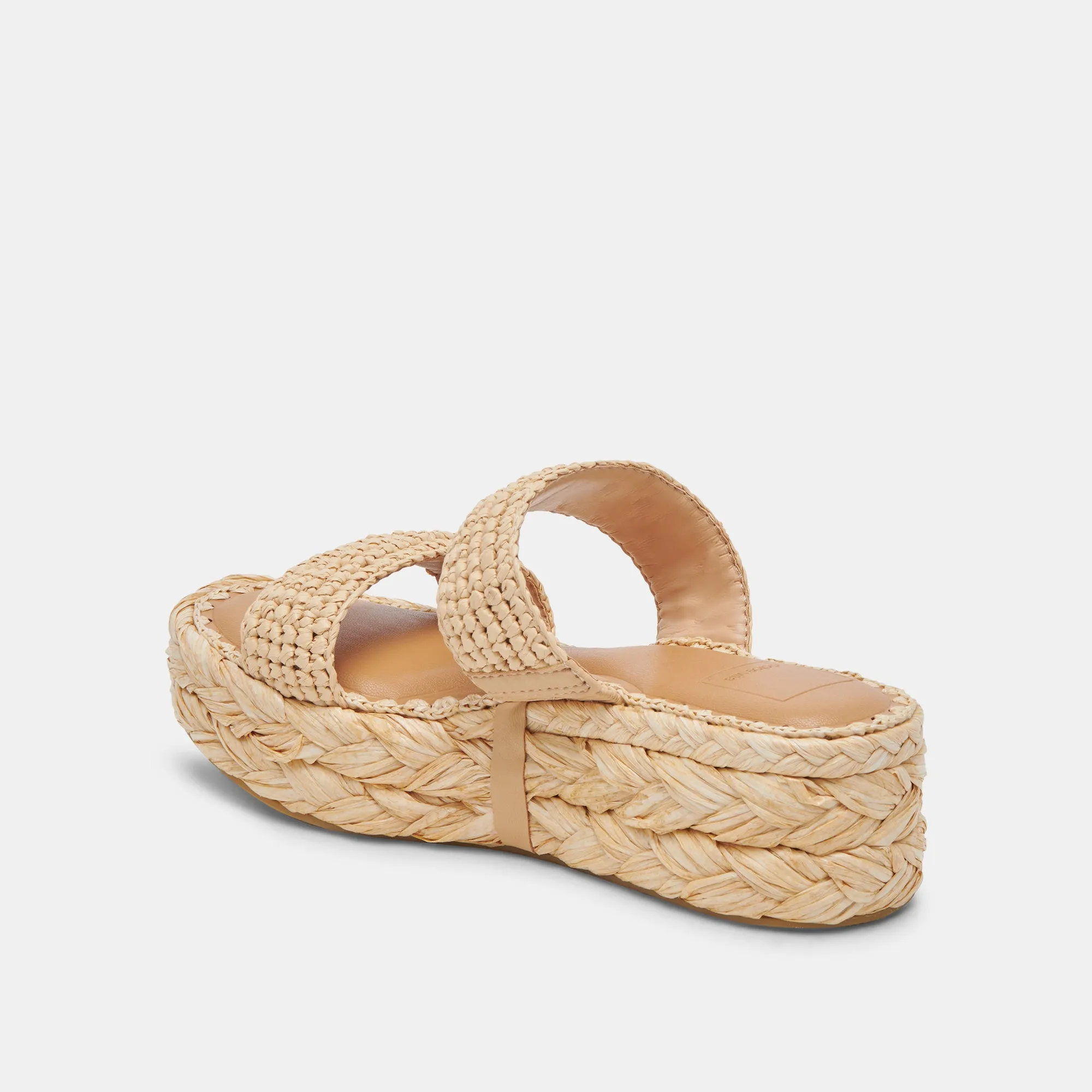 CORLA SANDALEN LT NATUR RAFFIA