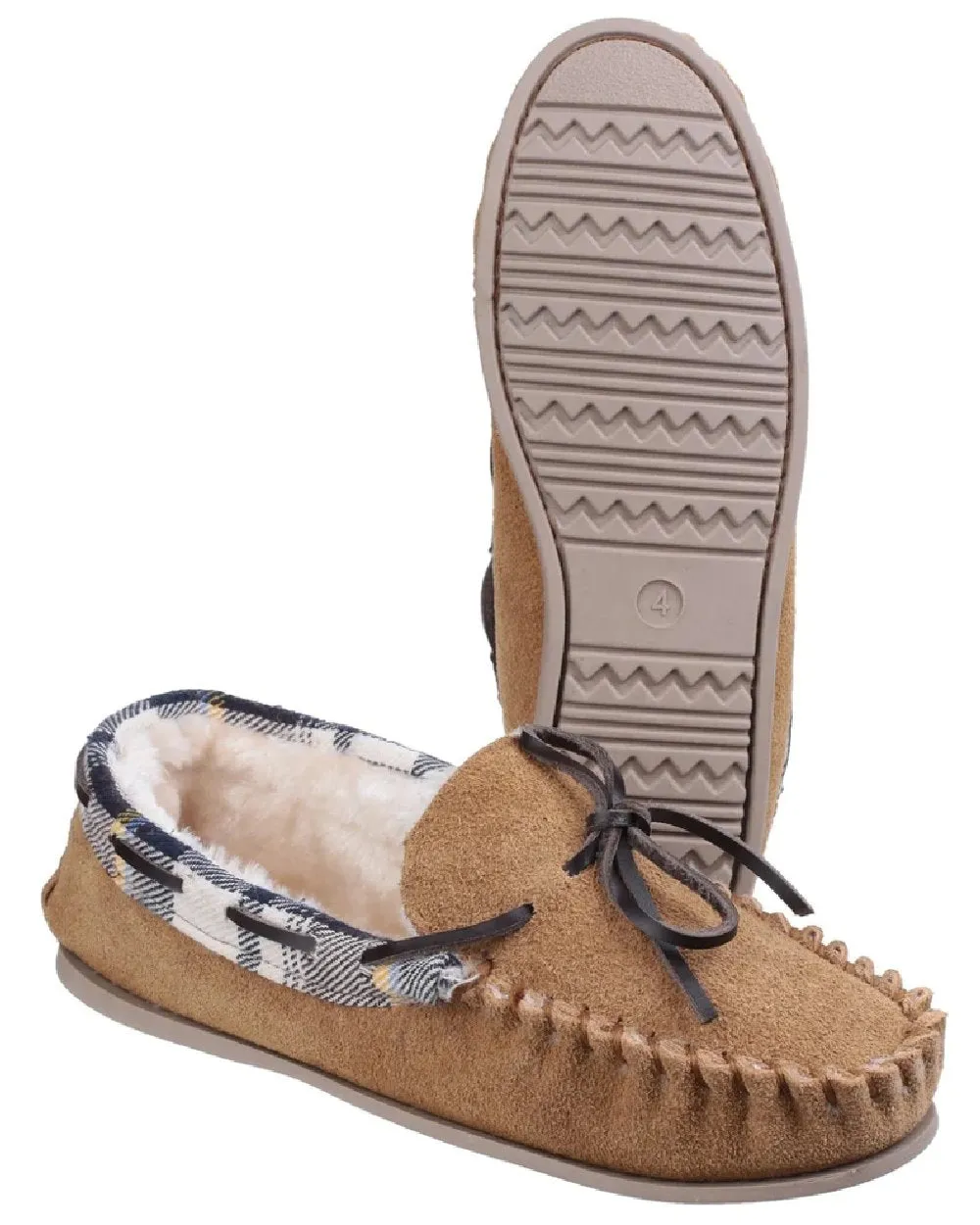 Cotswold Damen Kilkenny Mokassin Hausschuhe Cotswold Schuhe