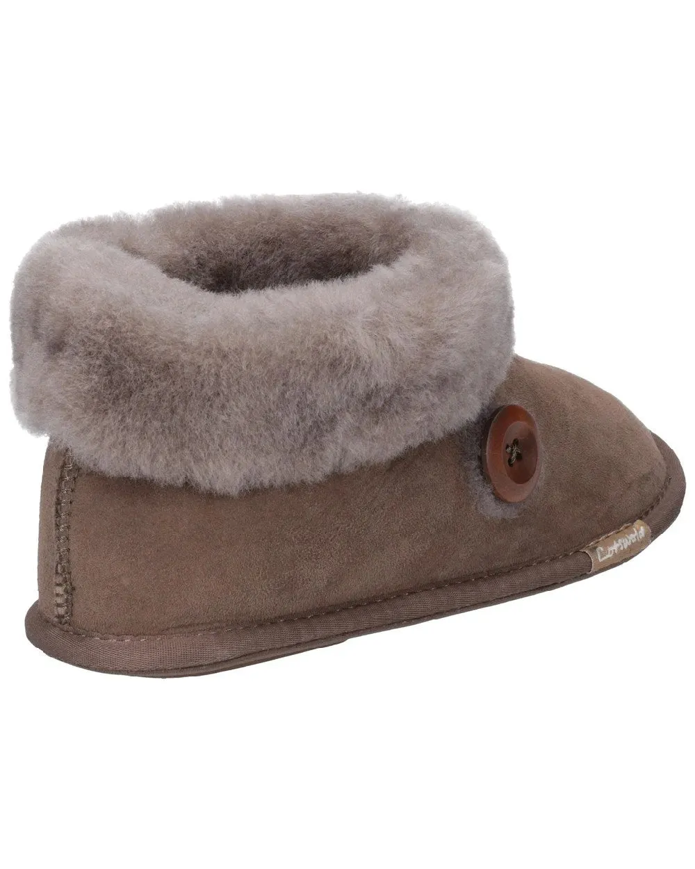 Cotswold Damen Wotton Schaffell Hausschuhe Cotswold Schuhe