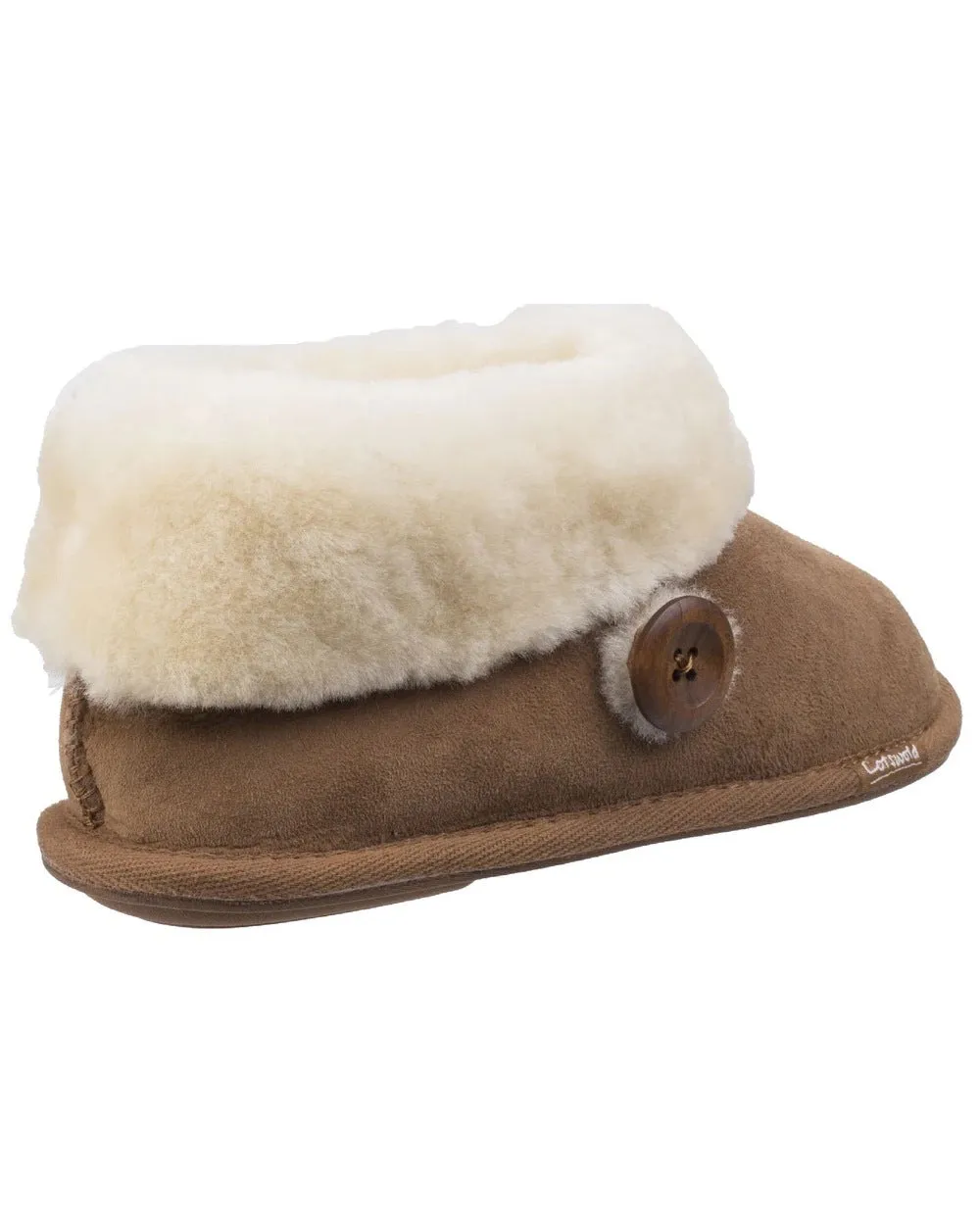 Cotswold Damen Wotton Schaffell Hausschuhe Cotswold Schuhe
