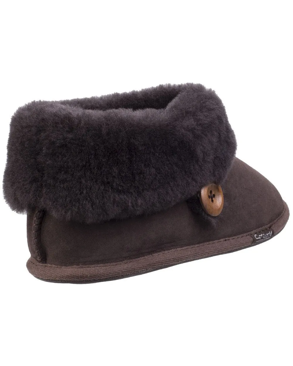 Cotswold Damen Wotton Schaffell Hausschuhe Cotswold Schuhe