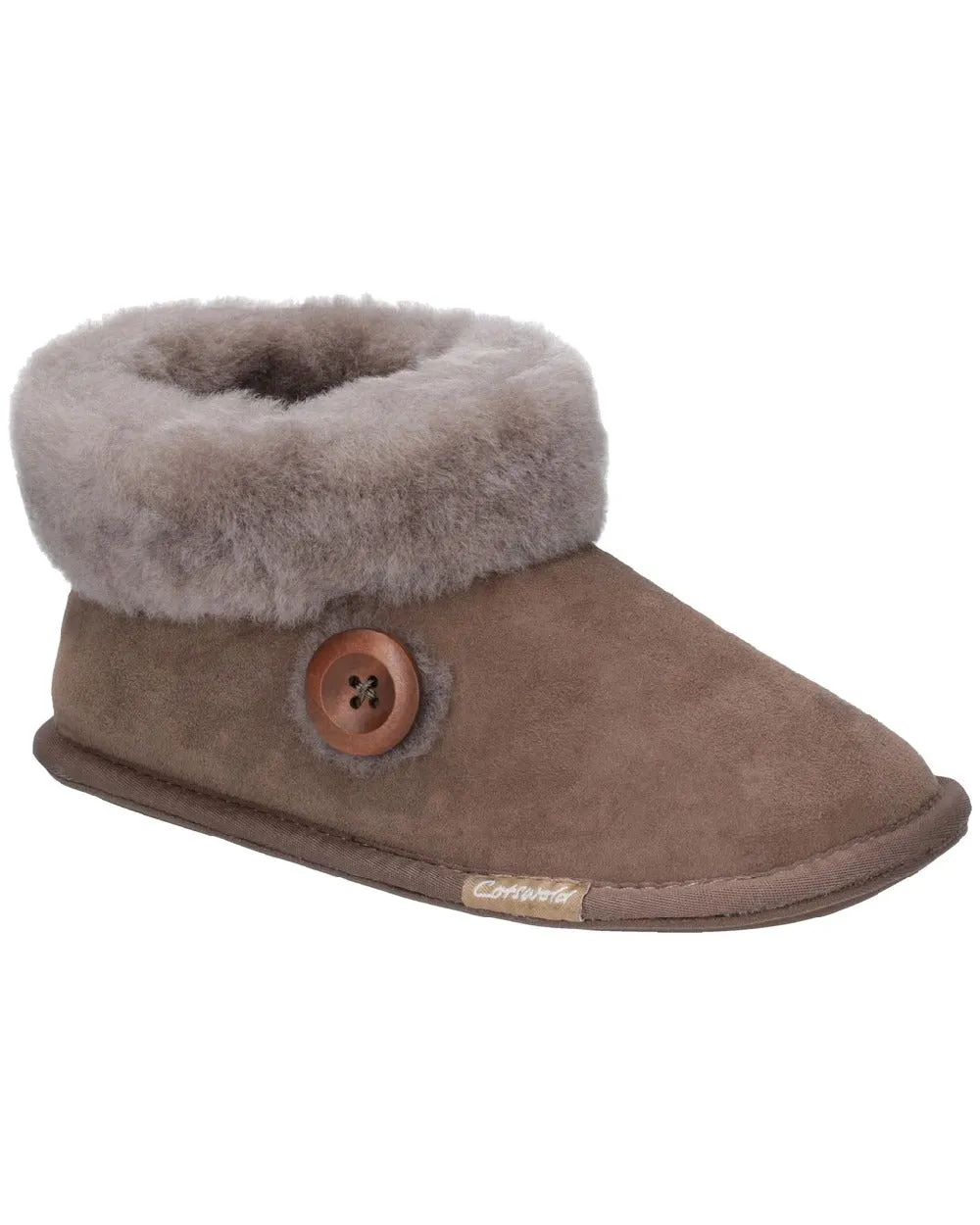 Cotswold Damen Wotton Schaffell Hausschuhe Cotswold Schuhe