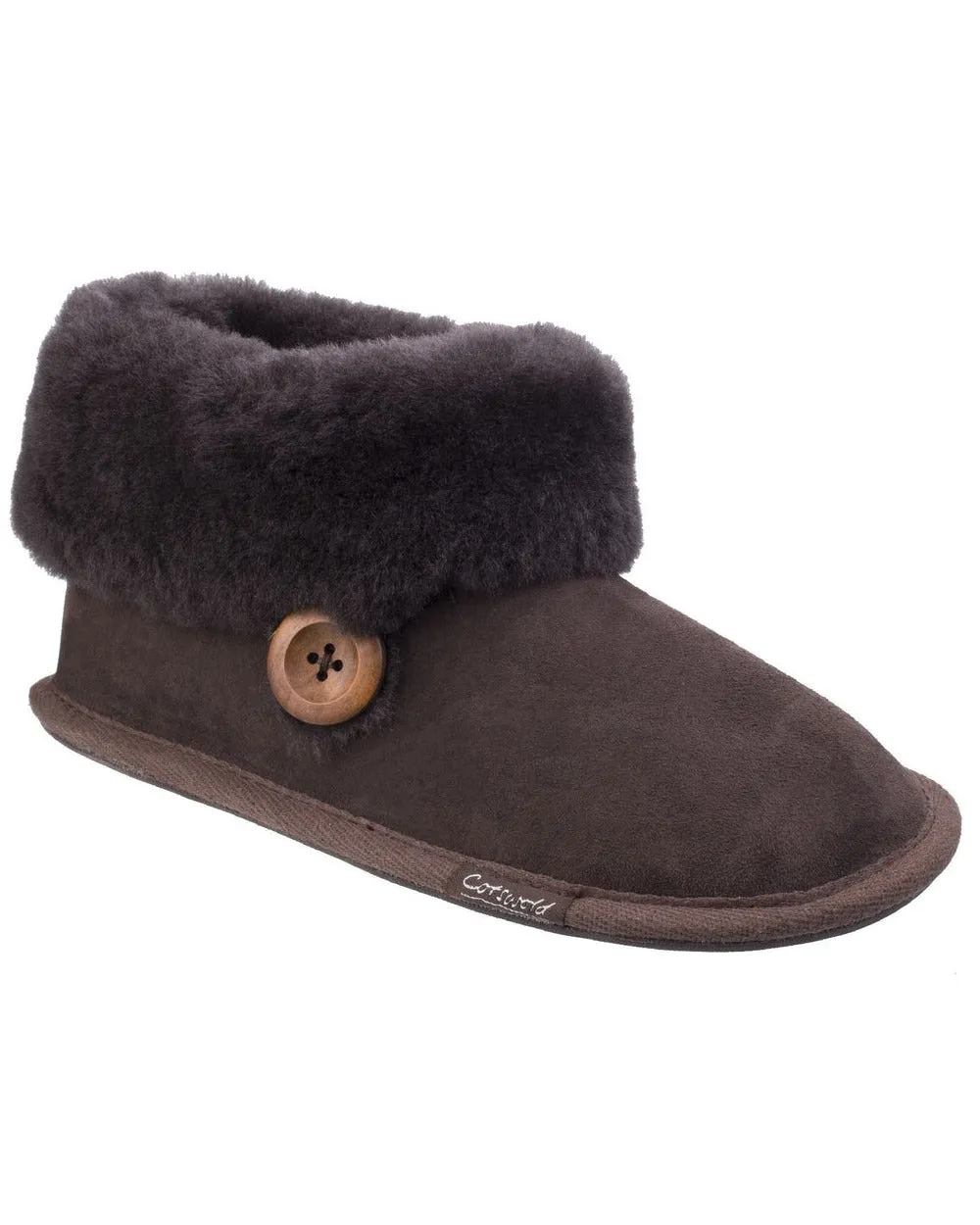 Cotswold Damen Wotton Schaffell Hausschuhe Cotswold Schuhe