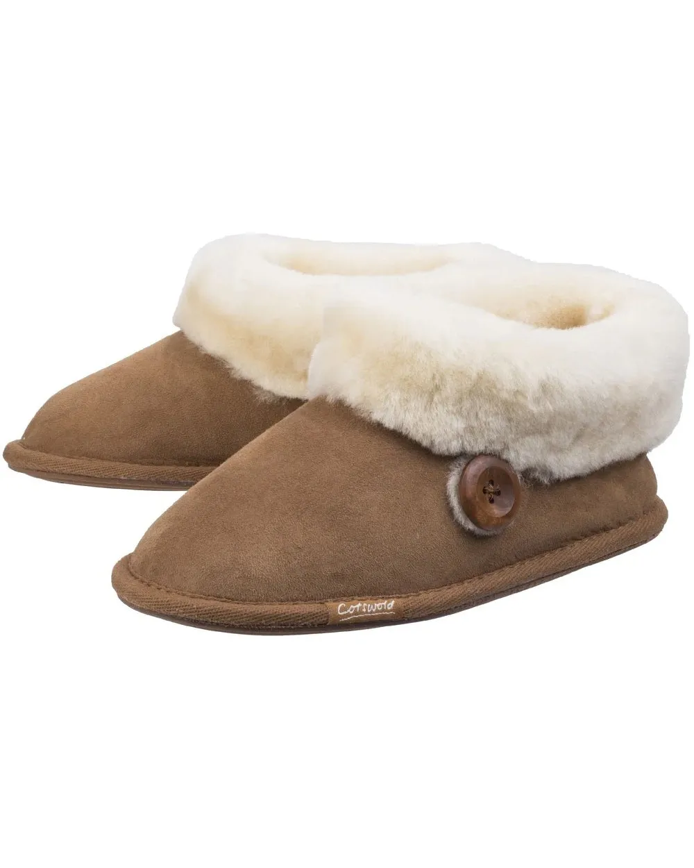 Cotswold Damen Wotton Schaffell Hausschuhe Cotswold Schuhe