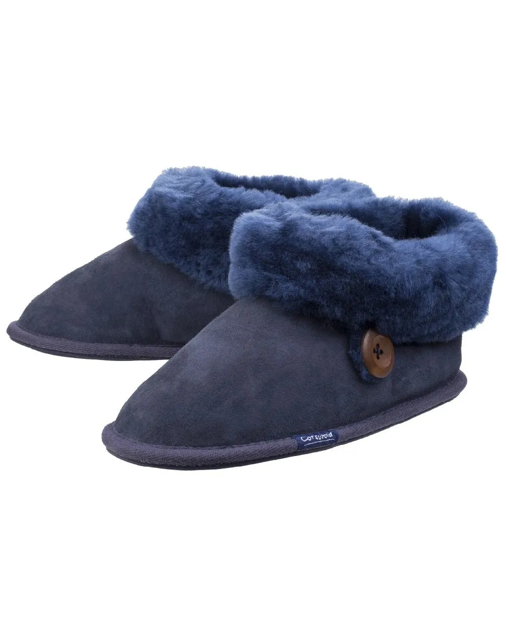 Cotswold Damen Wotton Schaffell Hausschuhe Cotswold Schuhe