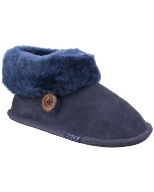 Cotswold Damen Wotton Schaffell Hausschuhe Cotswold Schuhe