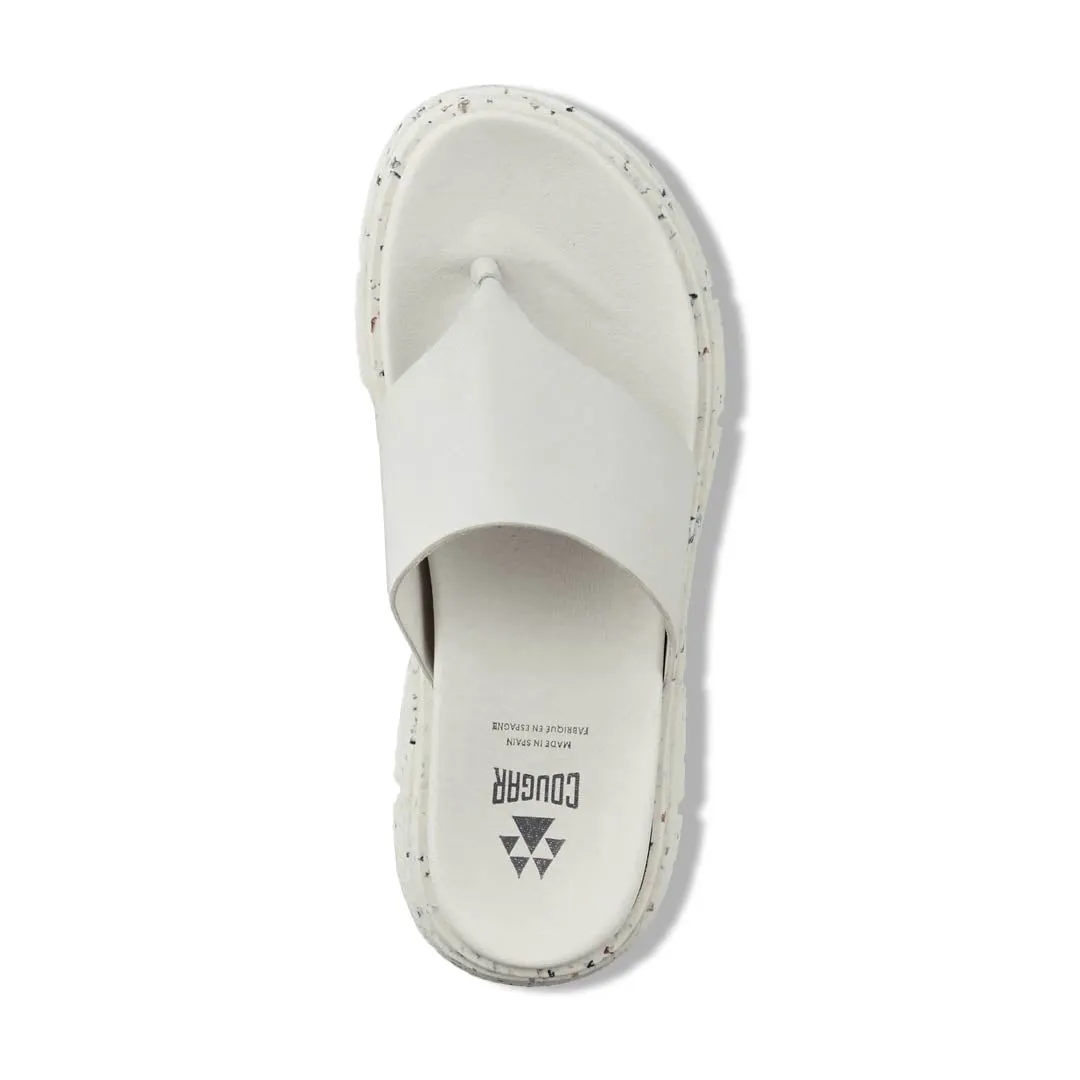 Cougar - Damen Ponyo Luxmotion Leder Zehensteg Sandalen (PONYO-ICE)
