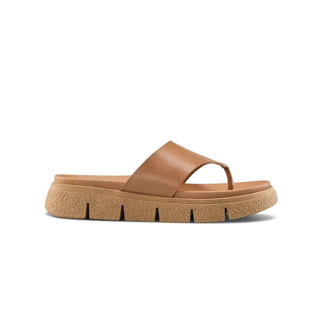 Cougar - Damen Ponyo Luxmotion Leder Zehensteg-Sandalen (PONYO-TAN)