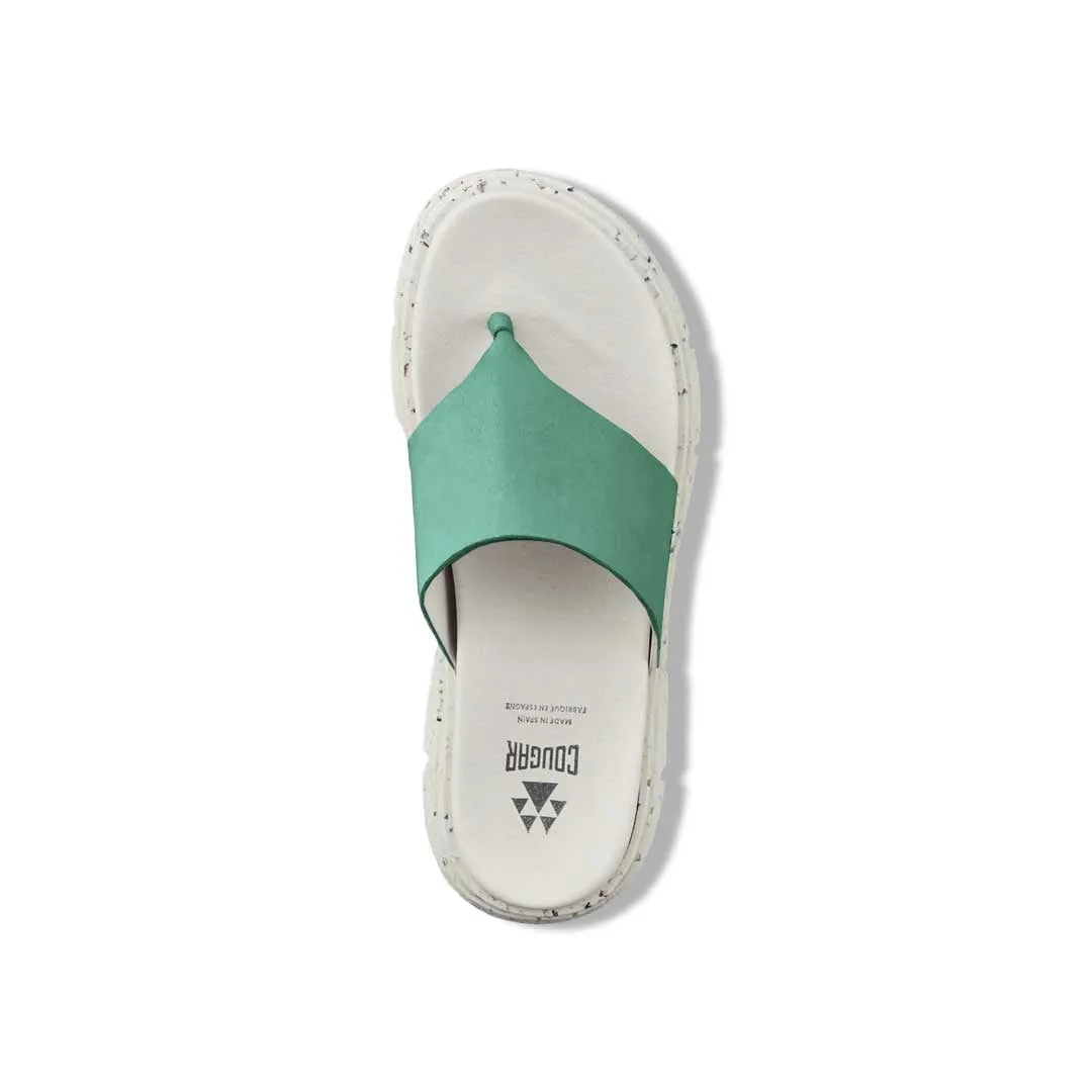 Cougar - Damen Ponyo Luxmotion Leder Zehensteg Sandalen (PONYO-TURQ)