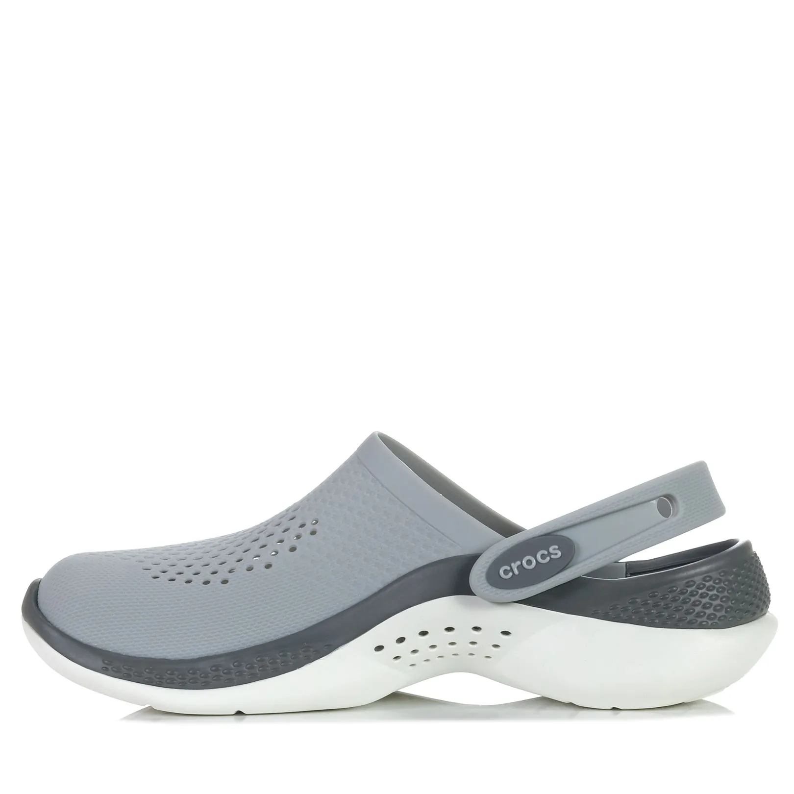 Crocs LiteRide 360 Clog Hellgrau/Schiefergrau