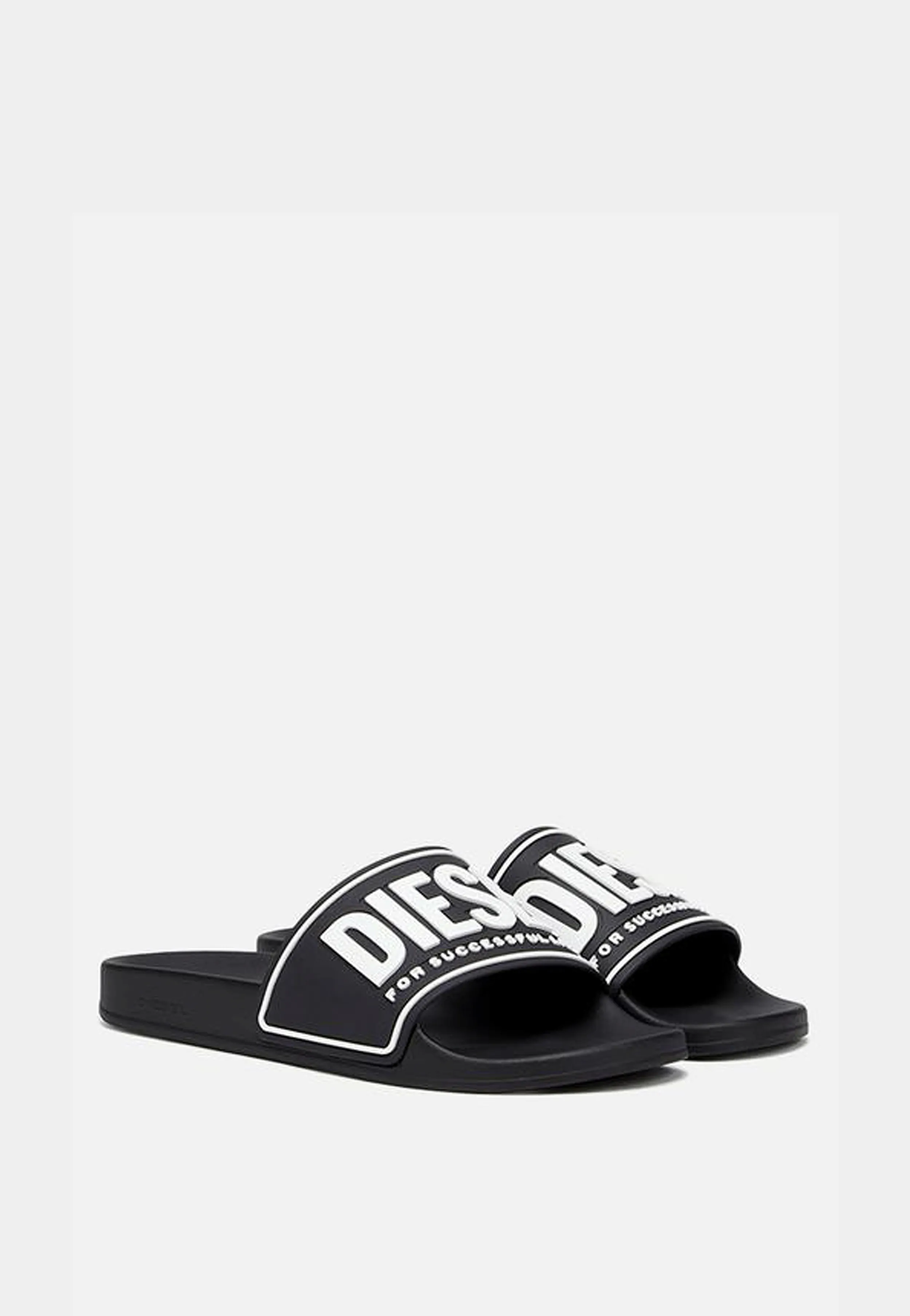Diesel Sa-Mayemi CC Sandalen Schwarz/Weiß
