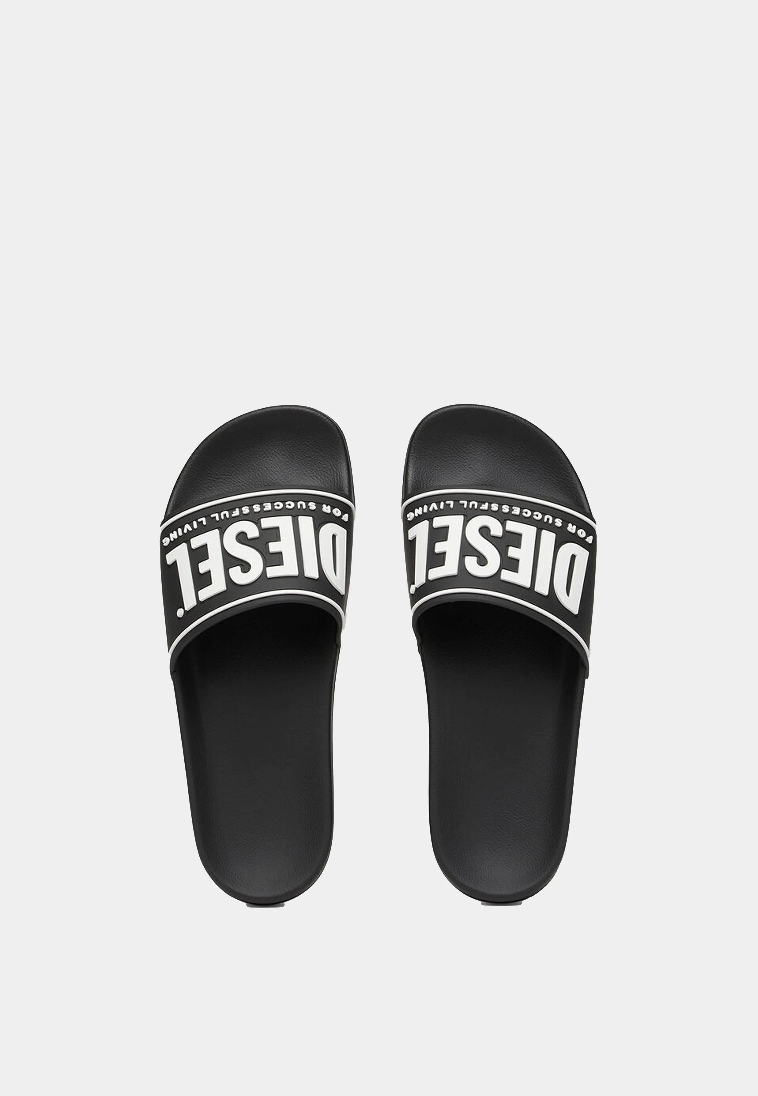 Diesel Sa-Mayemi CC Sandalen Schwarz/Weiß