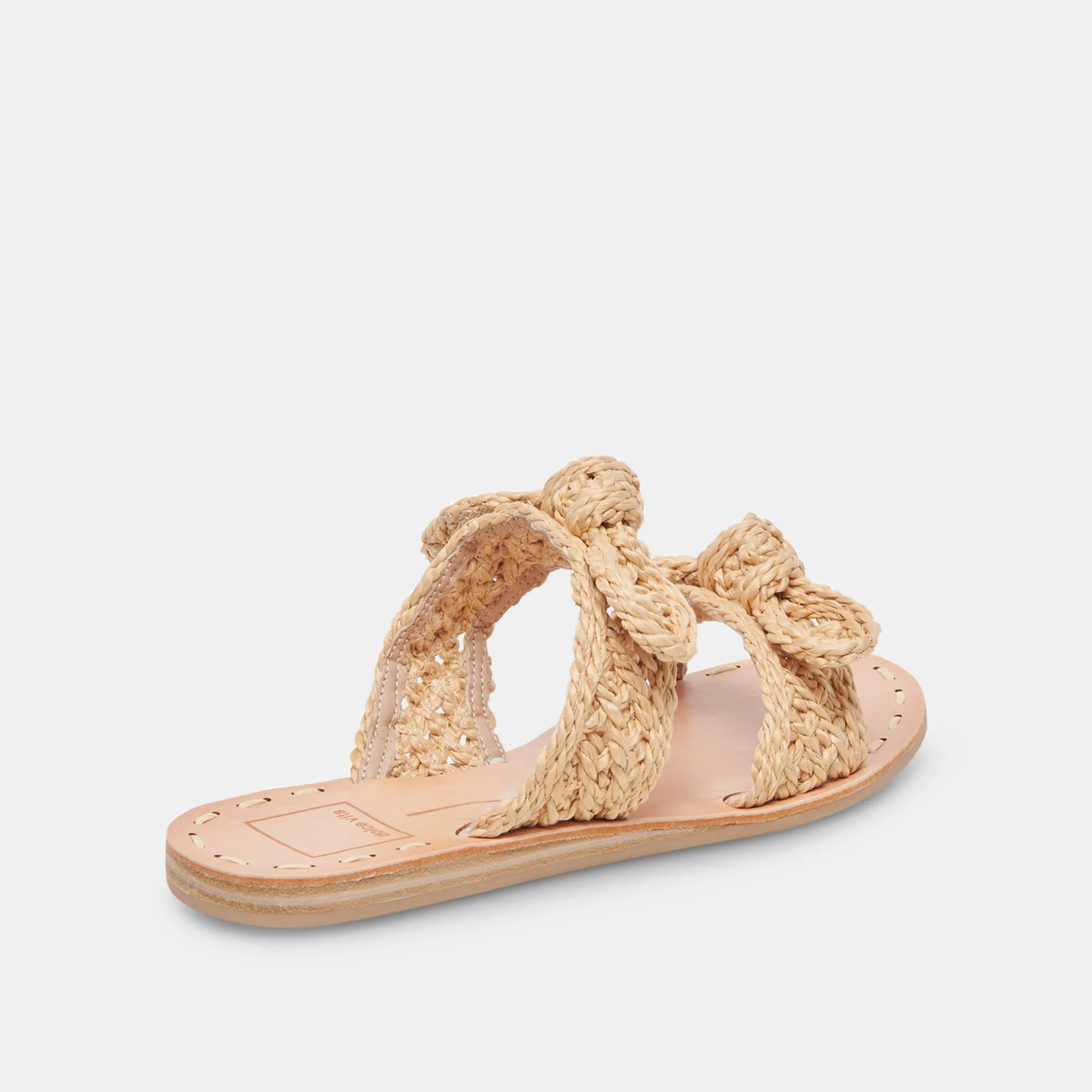 DINAH SANDALETTEN LT NATUR RAFFIA