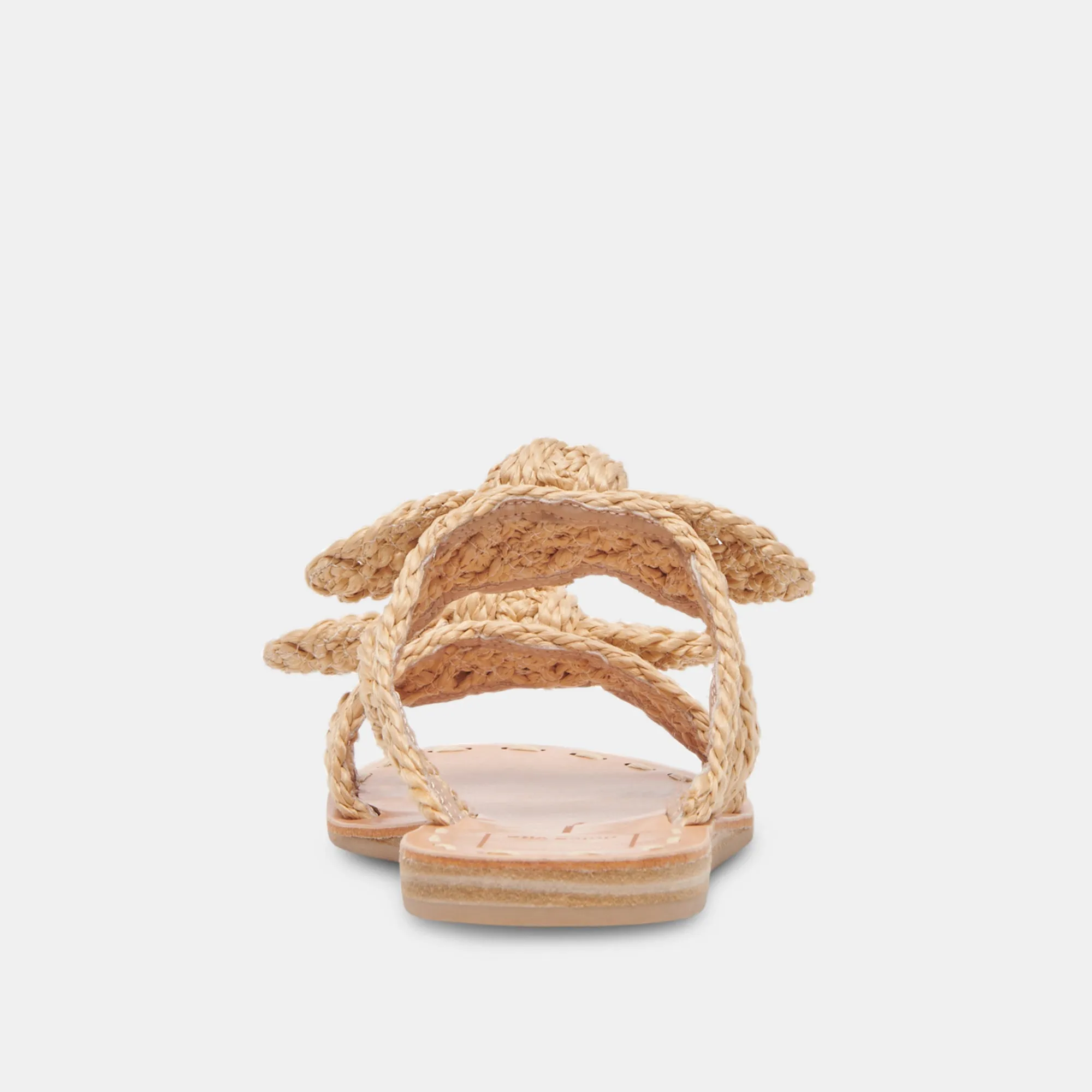 DINAH SANDALETTEN LT NATUR RAFFIA