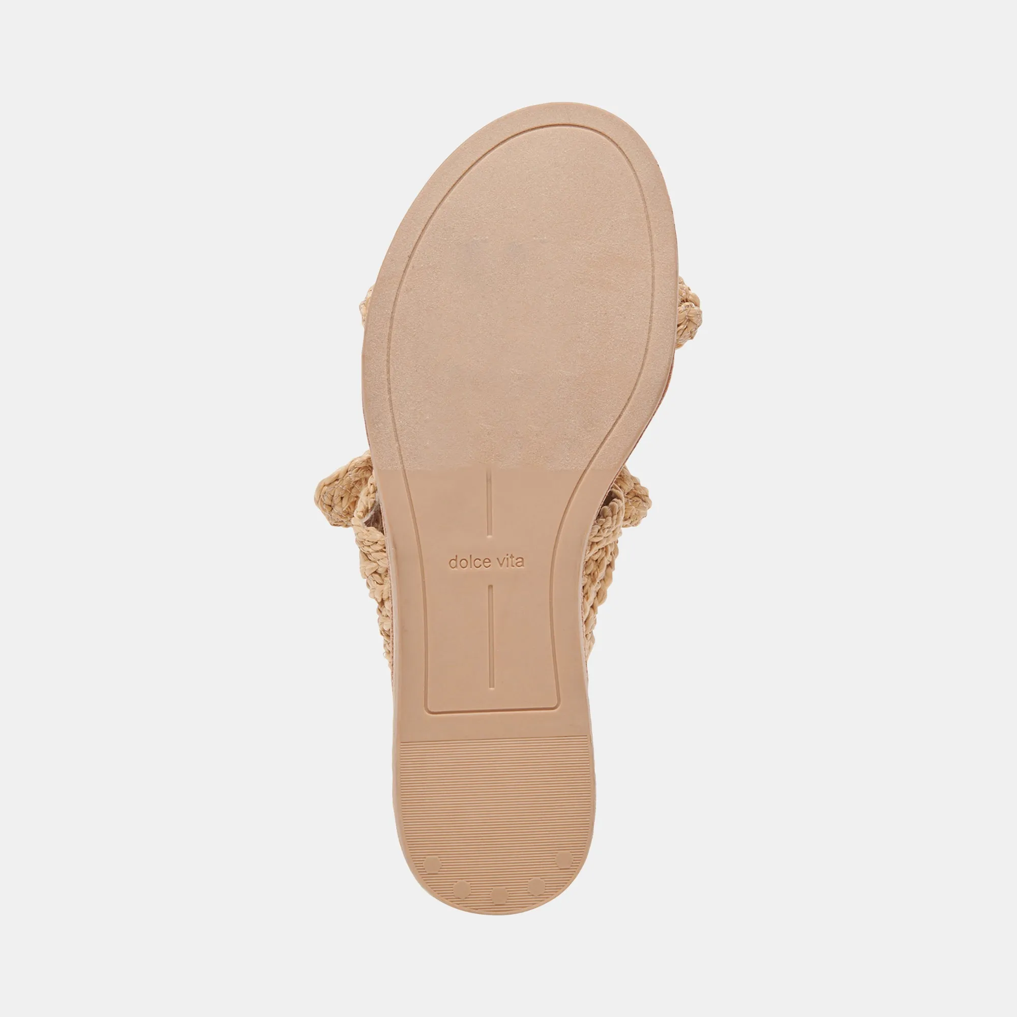 DINAH SANDALETTEN LT NATUR RAFFIA