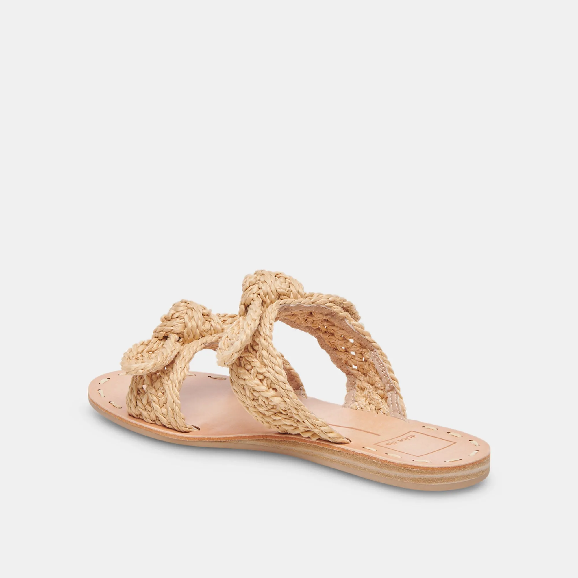 DINAH SANDALETTEN LT NATUR RAFFIA