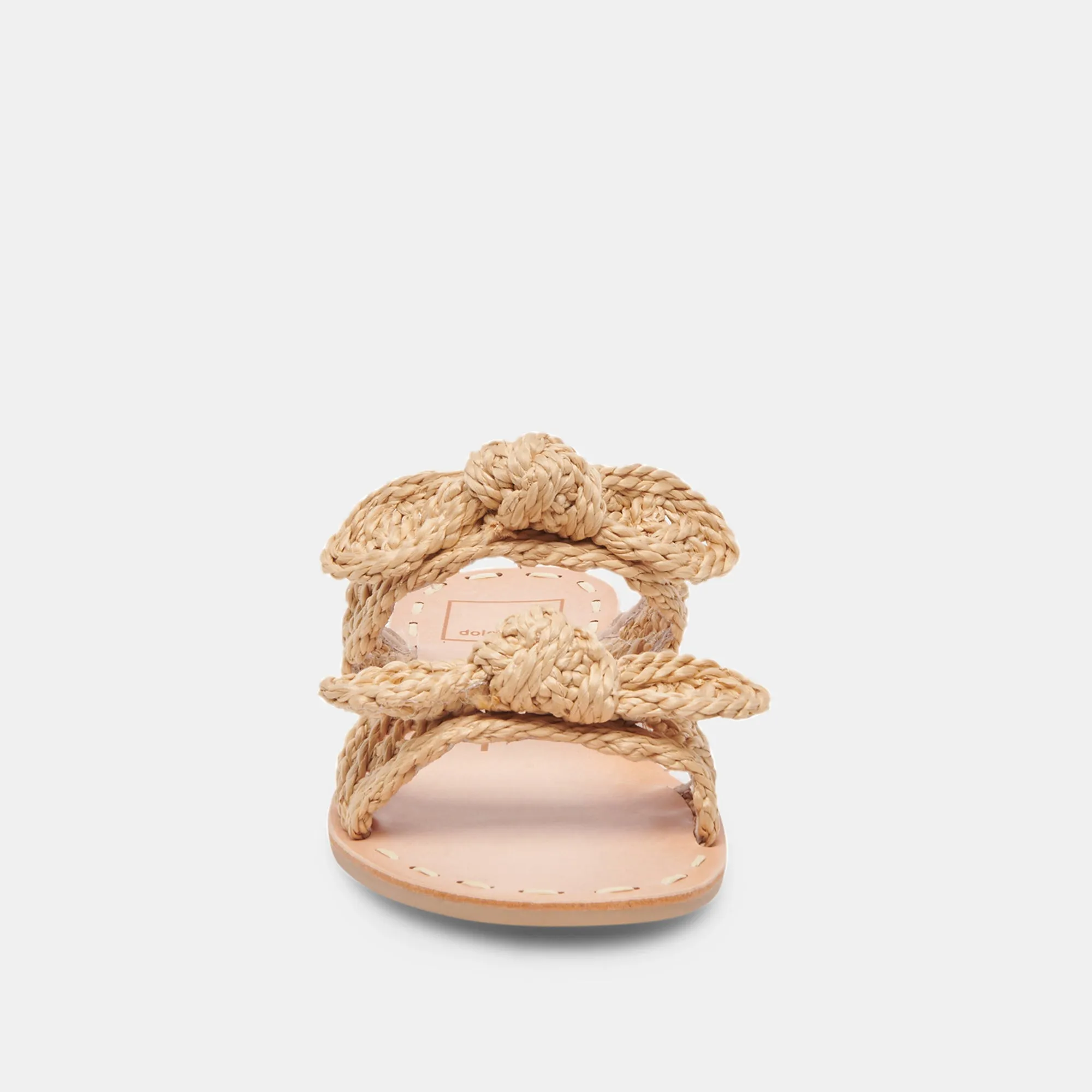 DINAH SANDALETTEN LT NATUR RAFFIA