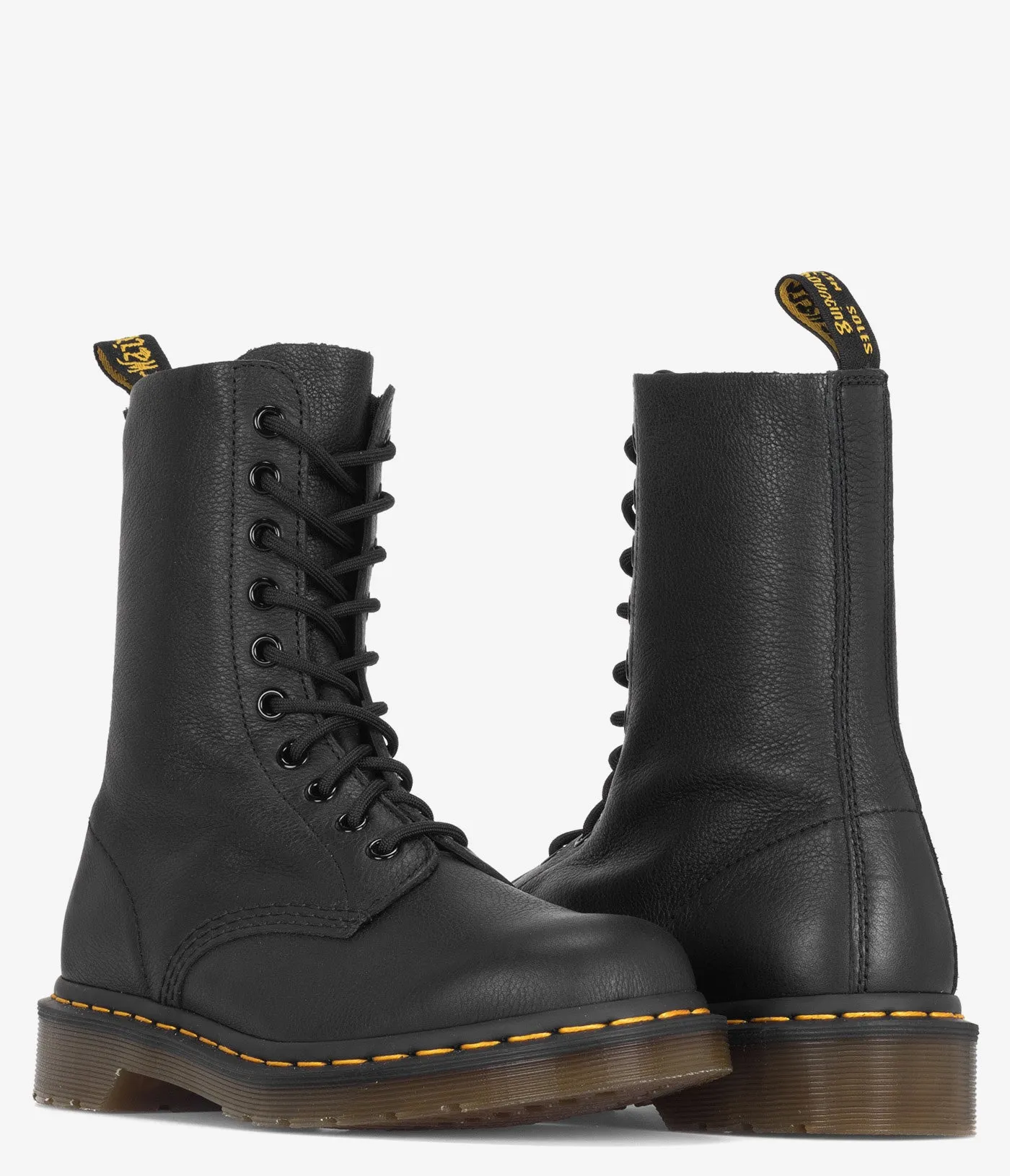 Dr. Martens 1490 Virginia Leder Stiefel bis zur Mitte der Wade - Damen