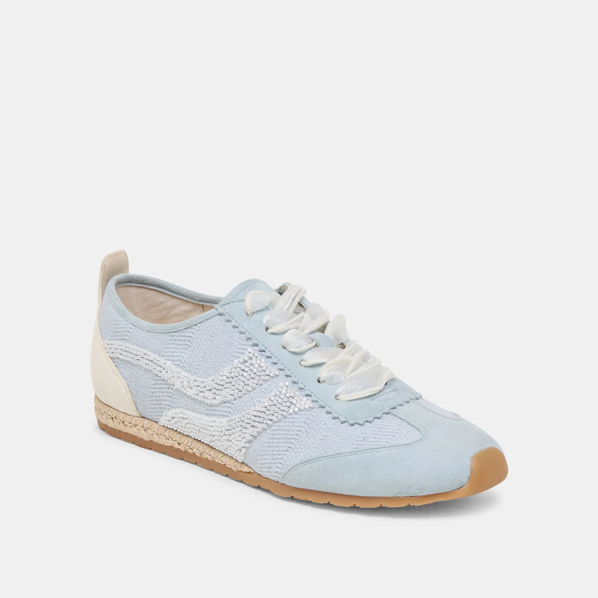 DREAM BEAD SNEAKER BLAU MULTI JUTE