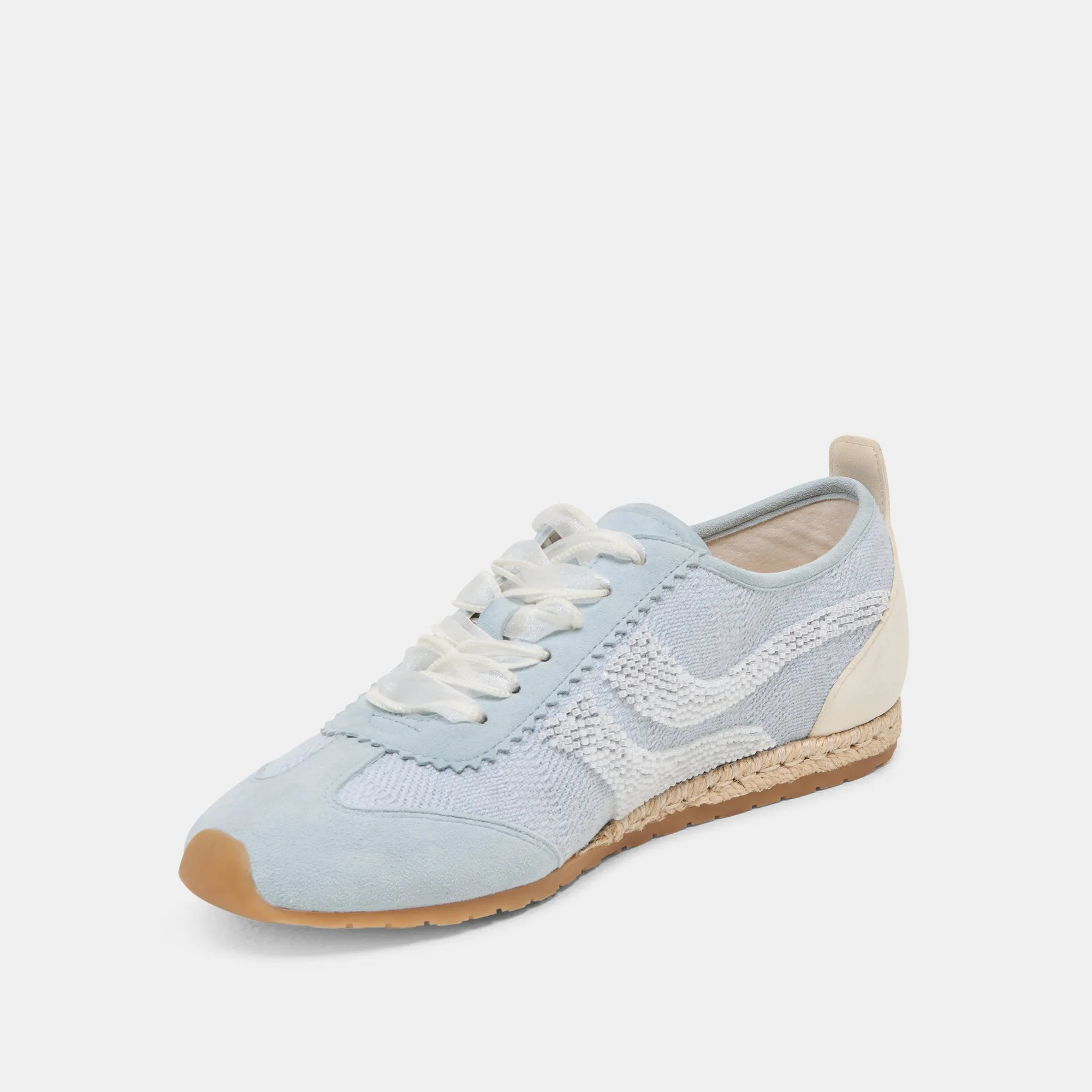 DREAM BEAD SNEAKER BLAU MULTI JUTE