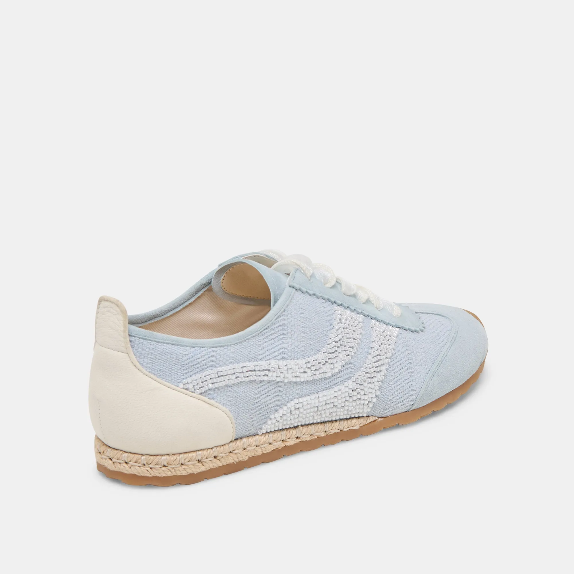 DREAM BEAD SNEAKER BLAU MULTI JUTE