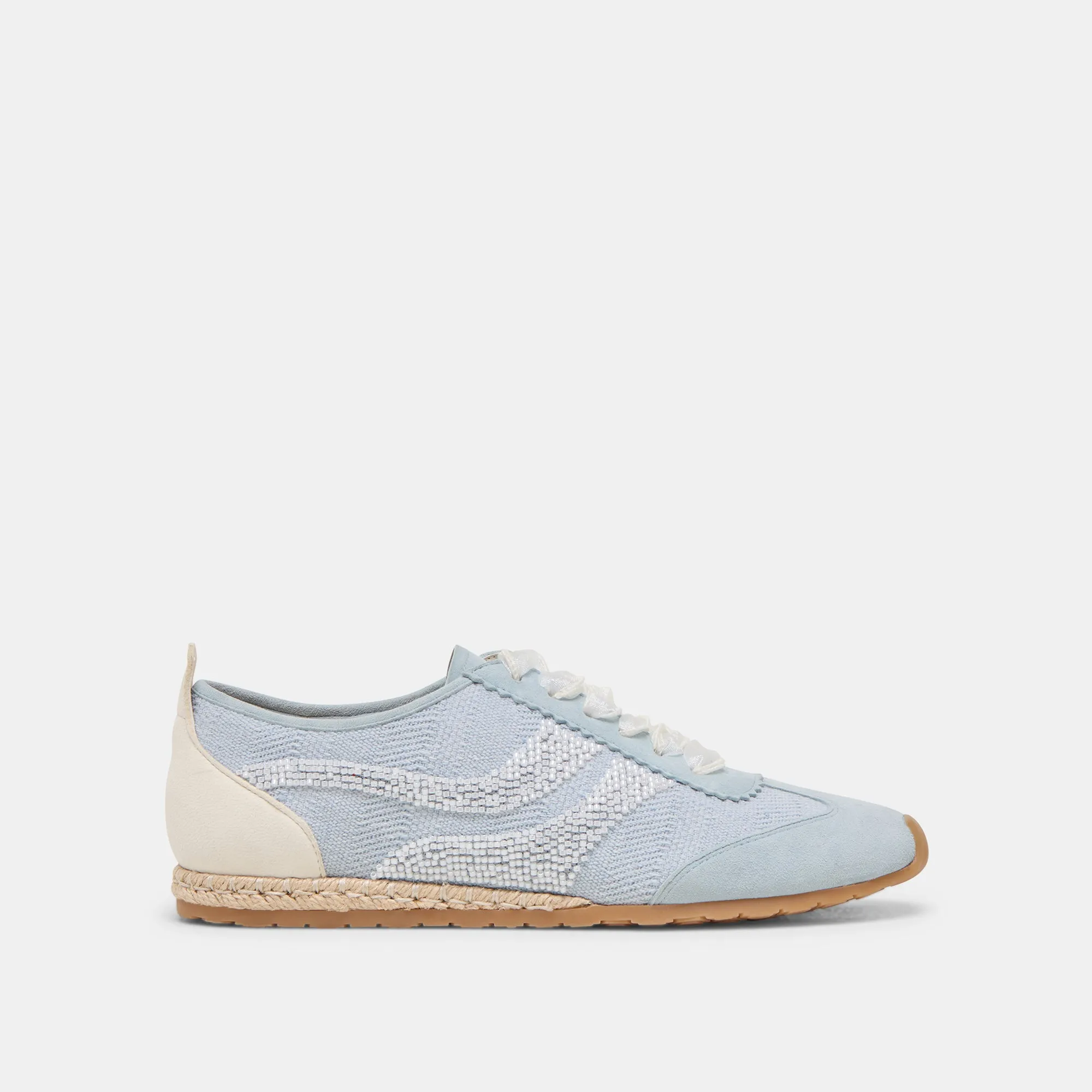 DREAM BEAD SNEAKER BLAU MULTI JUTE