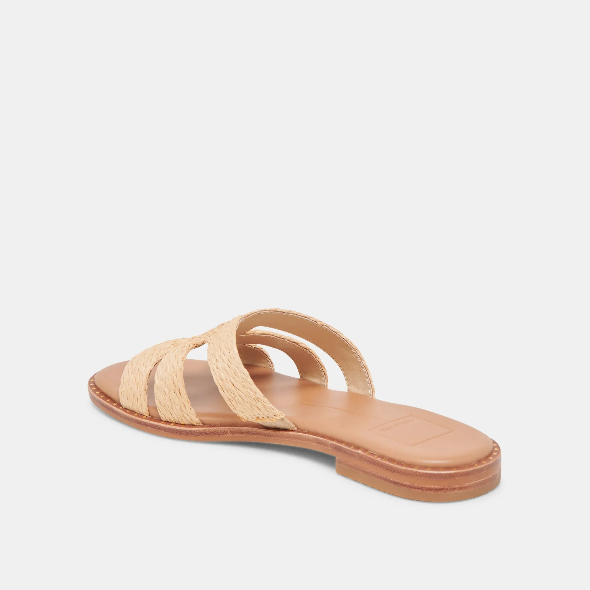 EMON SANDALEN LT NATUR RAFFIA