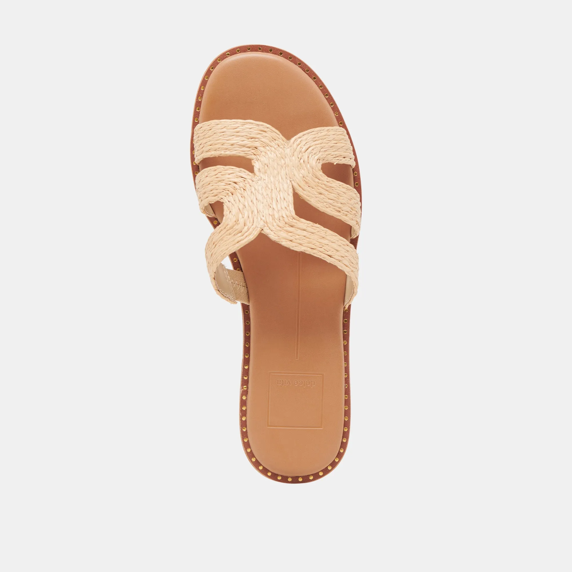EMON SANDALEN LT NATUR RAFFIA