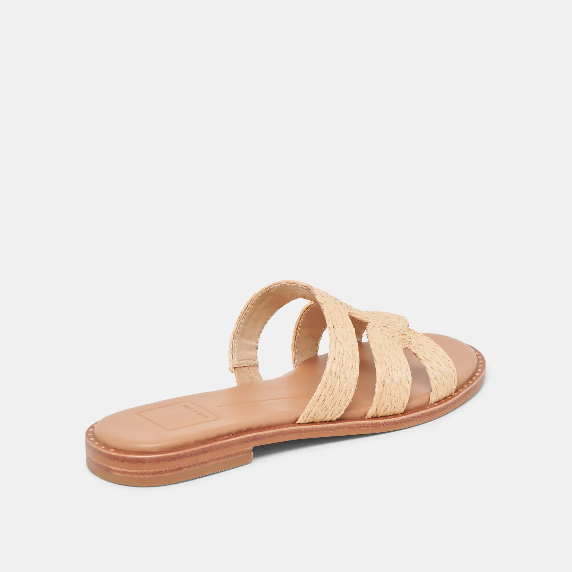 EMON SANDALEN LT NATUR RAFFIA