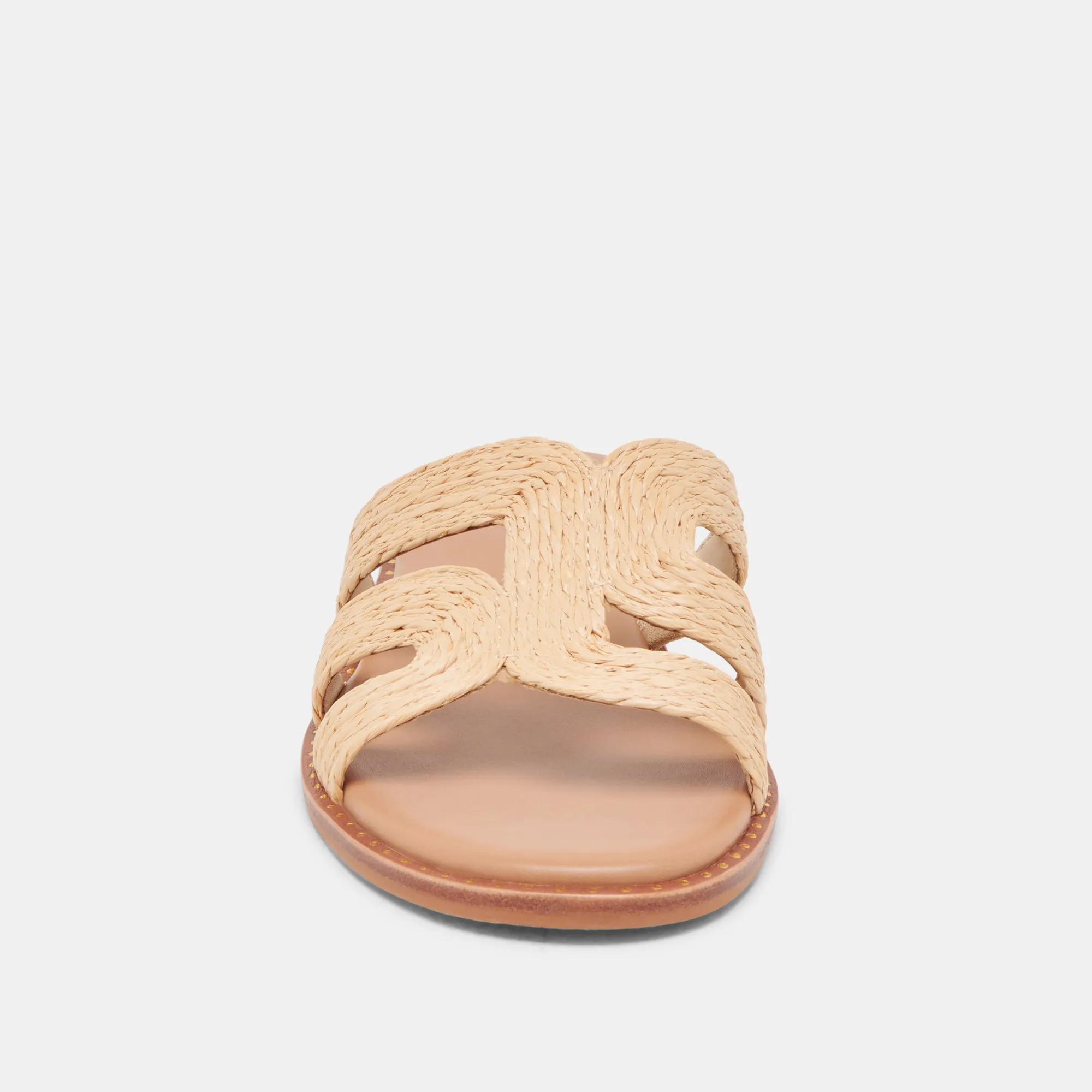 EMON SANDALEN LT NATUR RAFFIA