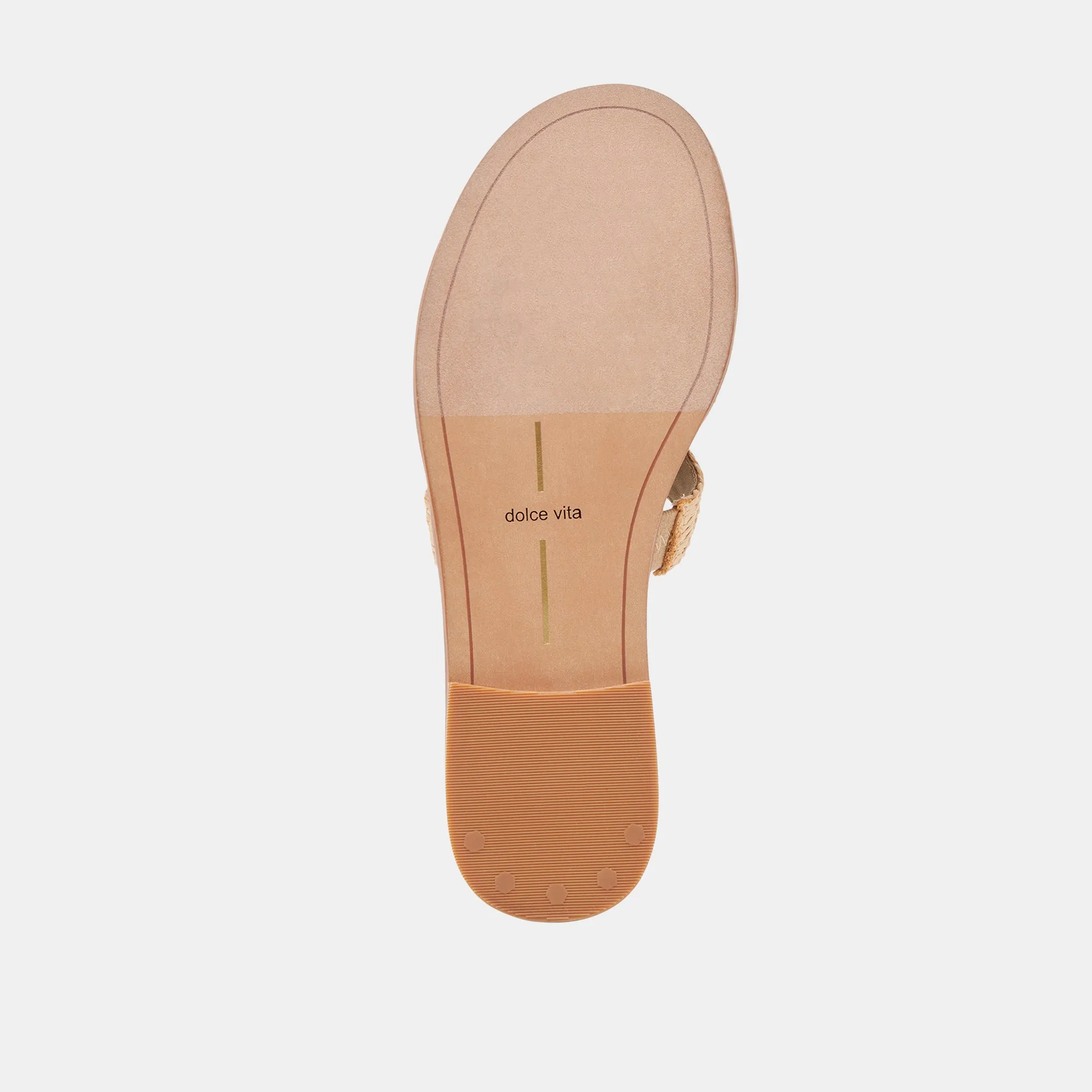 EMON SANDALEN LT NATUR RAFFIA