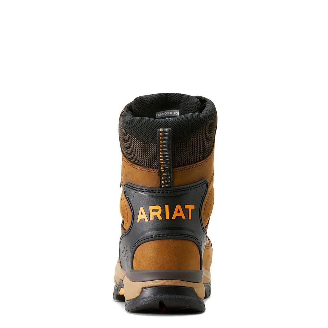 Endeavor 8 Zoll wasserdichte Arbeitsstiefel mit Carbon-Zehenschutz und Isolierung in gebürstetem Braun