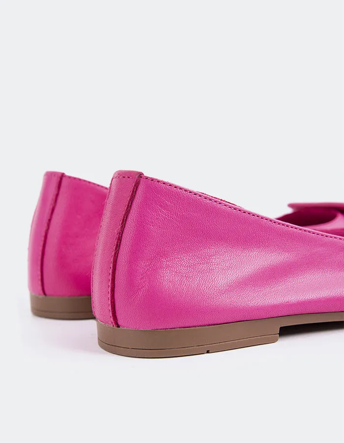 Ferron Fuchsia Leder