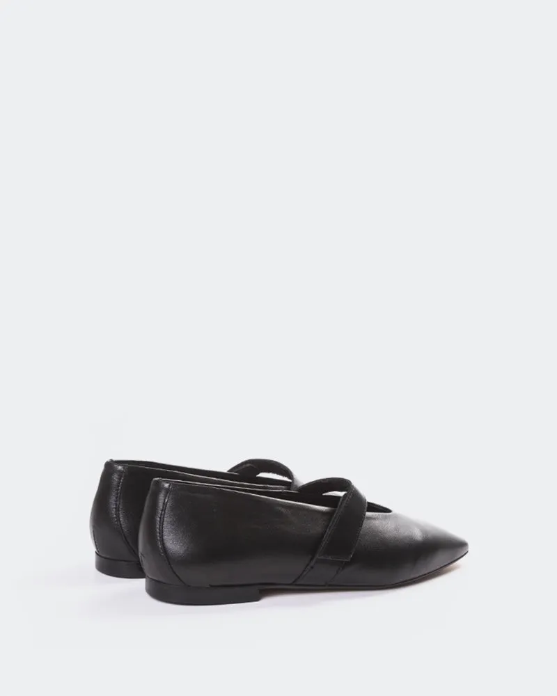 Flordeliz Schwarz Leder