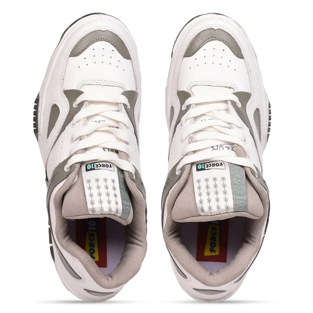 Force 10 Casual Graue Schnürschuhe Für Herren DUPLAY NEU Von Liberty