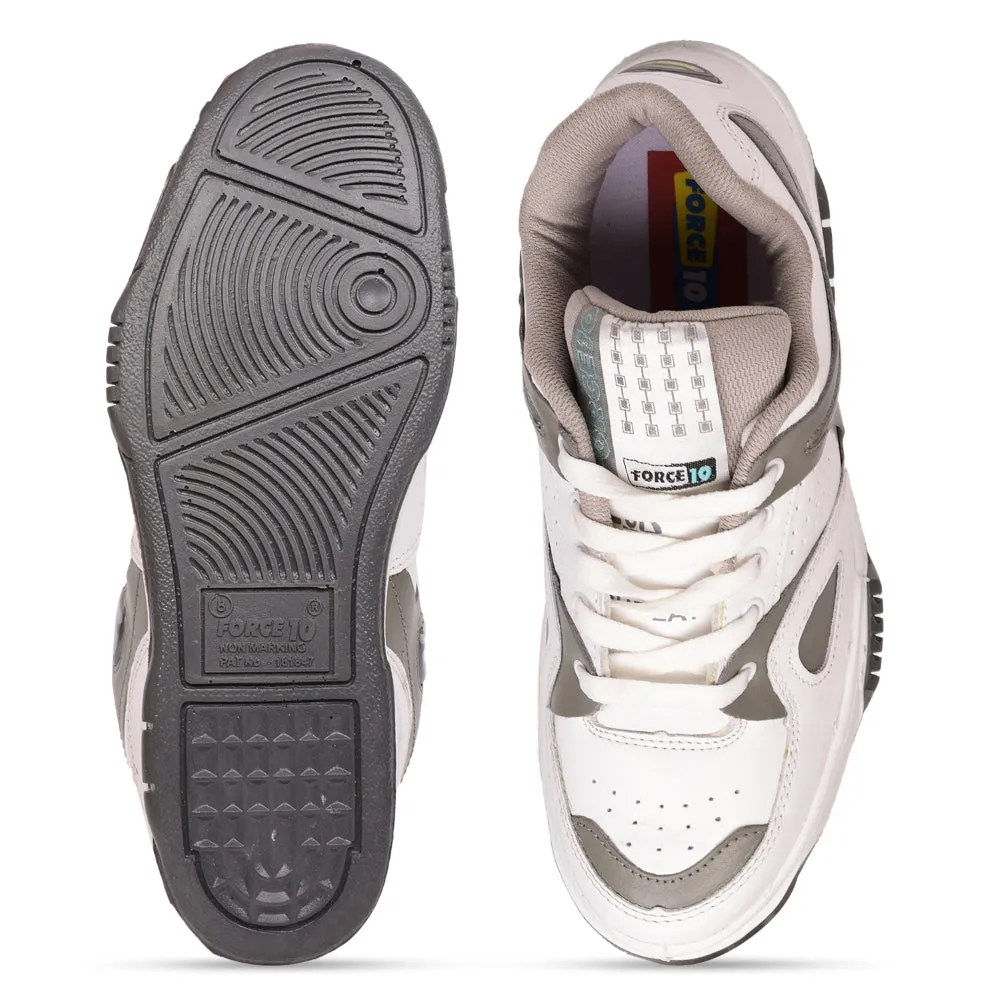 Force 10 Casual Graue Schnürschuhe Für Herren DUPLAY NEU Von Liberty