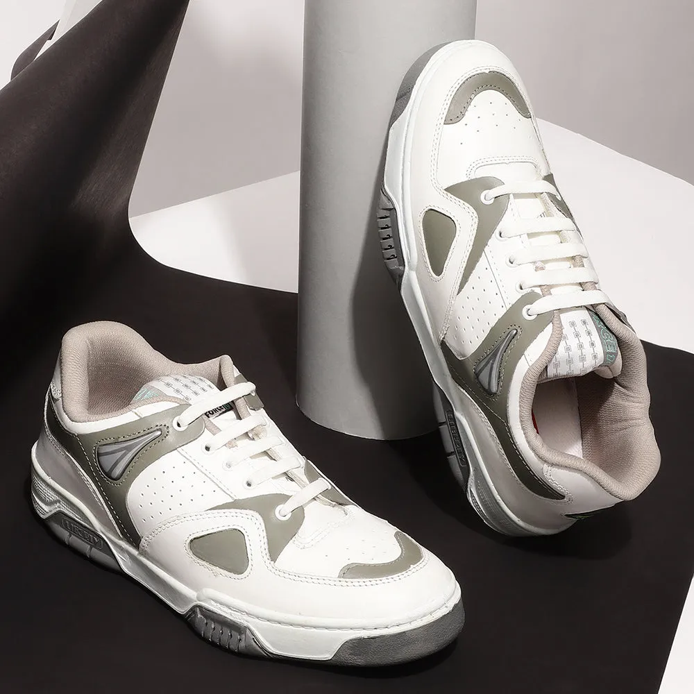 Force 10 Casual Graue Schnürschuhe Für Herren DUPLAY NEU Von Liberty
