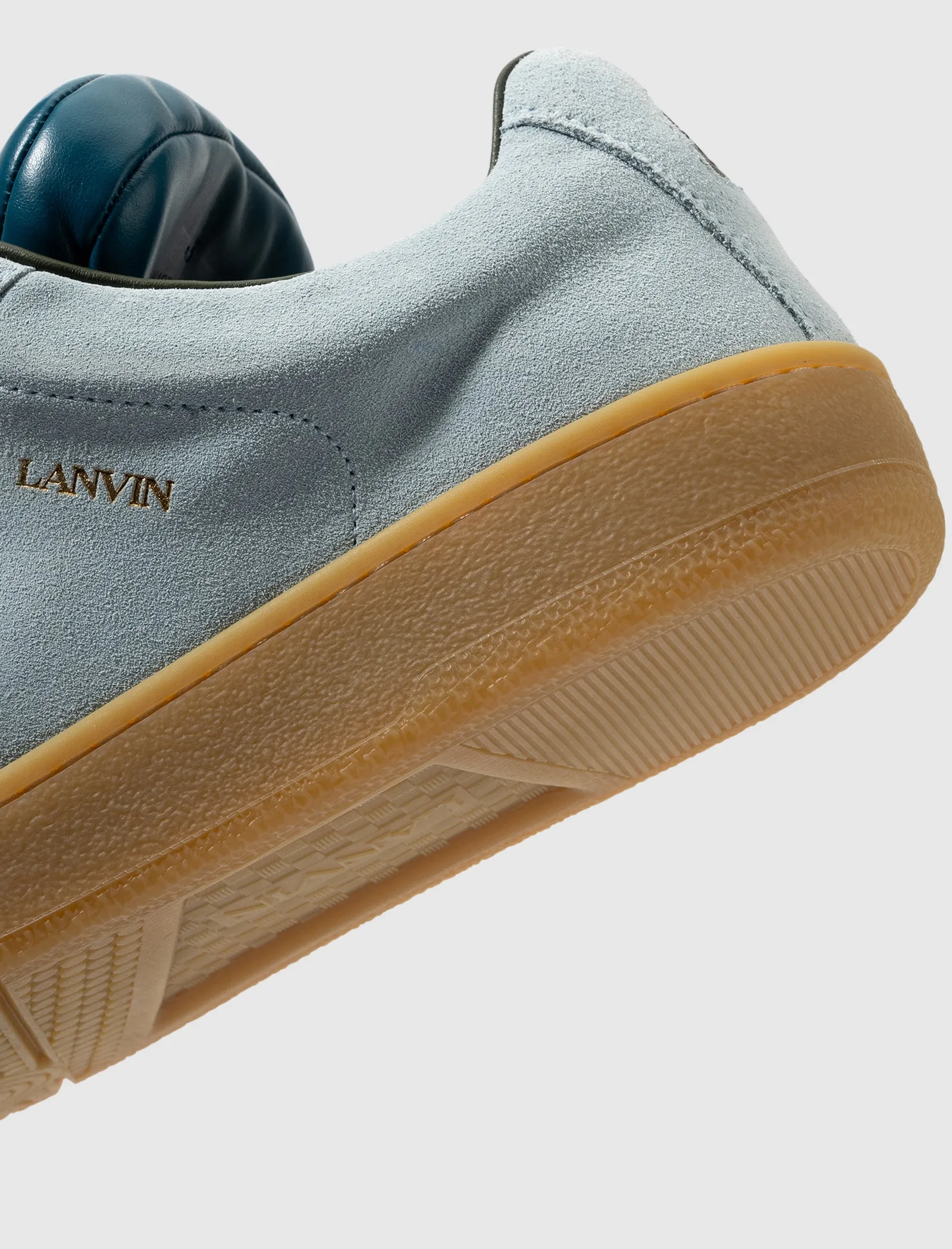 FUTURE X HYPER CURB SNEAKER AUS LEDER UND WILDLEDER (BLAU/DUNKELBLAU)