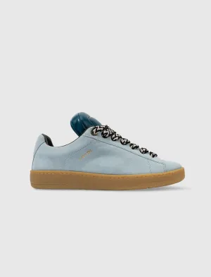 FUTURE X HYPER CURB SNEAKER AUS LEDER UND WILDLEDER (BLAU/DUNKELBLAU)