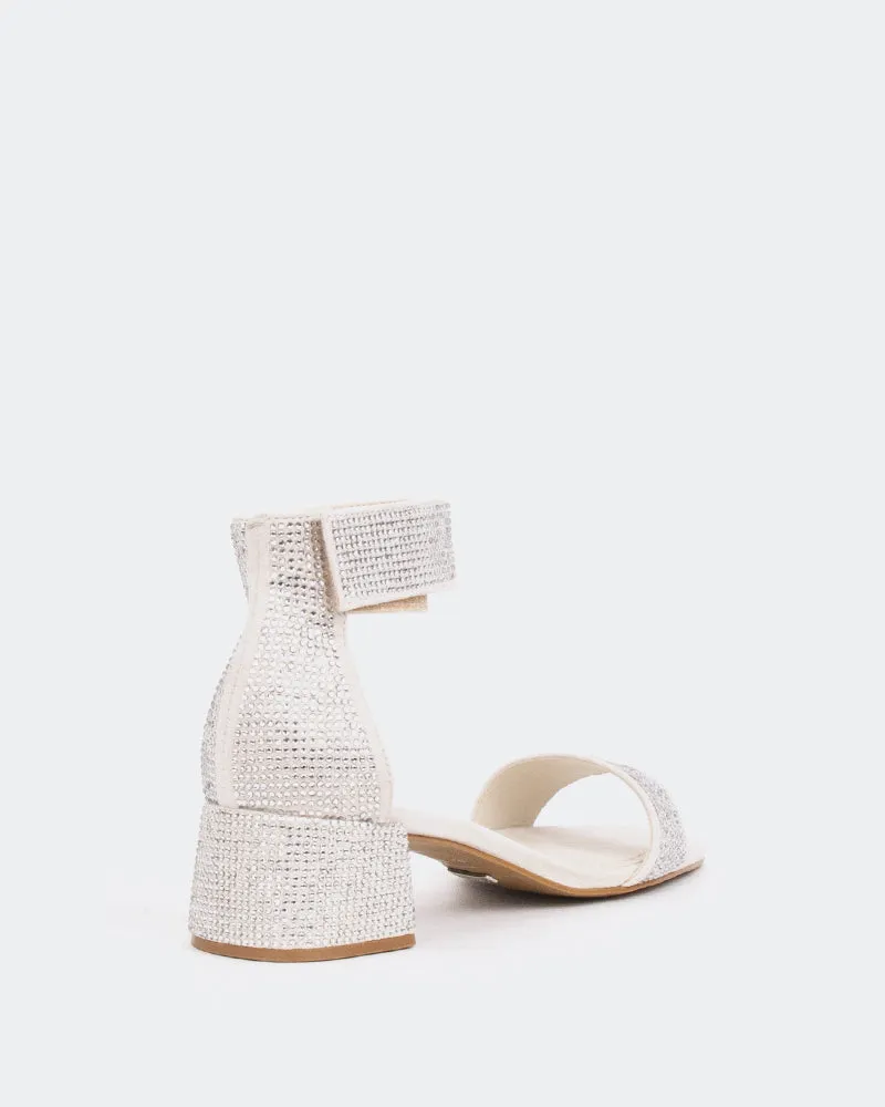 Garcelle, Off White Wildleder/Blanc Cas.