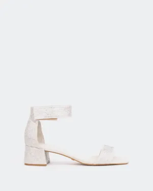 Garcelle, Off White Wildleder/Blanc Cas.