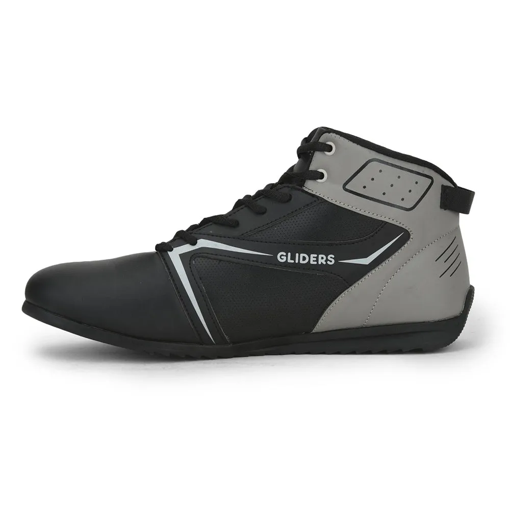 Gliders Casual Schwarze Schnürsneaker Für Herren RIDER-E By Liberty